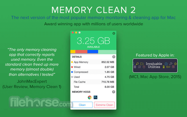 mac memory cleaner free download
